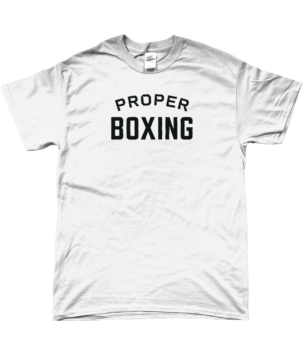 Proper Boxing T-Shirt | White